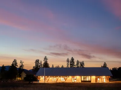 Johnston Architects Reimagines the Methow Valley Hay Barn as a Small-Town Library in Winthrop