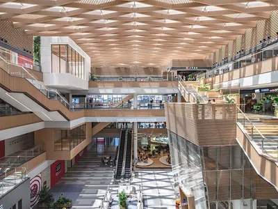 CCTN Design Converts a Century-Old Beijing Steel Mill into a 223,000 m² Lakeside Mall