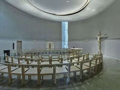 Trahan Architects Wraps Louisiana's First CLT Structure in Handmade Italian Brick for Loyola's New Chapel
