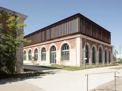 K architectures Resurrects a Fire-Scarred Arms Factory as a Knowledge Center in Saint-Étienne