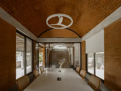 MTA Architects Build Their Own Satellite Office as a Garden Pavilion in Chennai