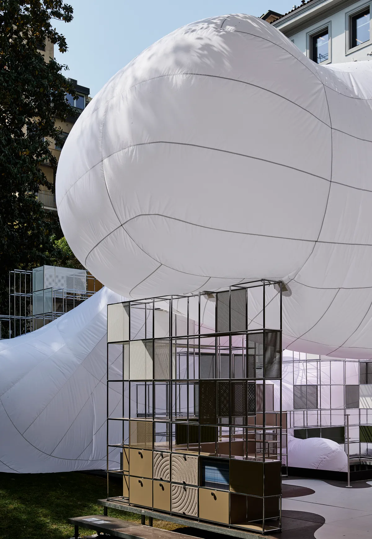 Snøhetta and USM Turn a Milan Garden into a Breathing Pavilion That Counters Digital Saturation
