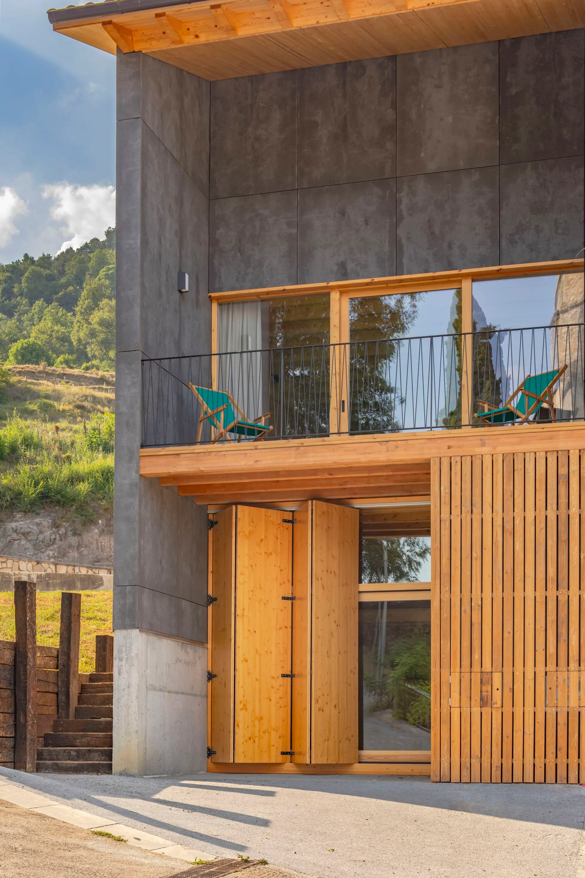 Sau Taller d'Arquitectura Builds Two Semi-Detached Houses from a Single Modular Logic in the Catalan Pre-Pyrenees