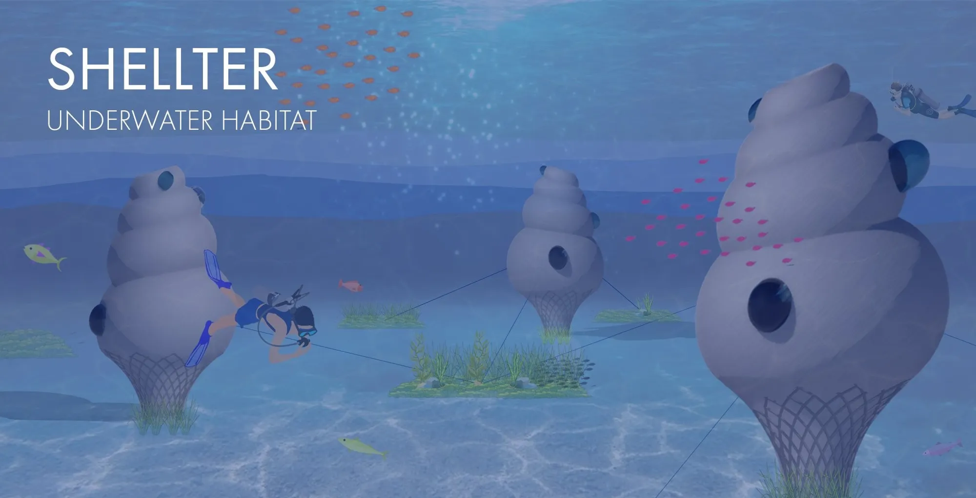 SHELLTER: Sustainable Architecture for an Underwater Live, Work, and Play Habitat