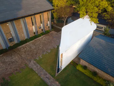 Neo Architects Folds a 63-Square-Meter Chapel Around Light, Water, and Sacred Geometry in Pretoria