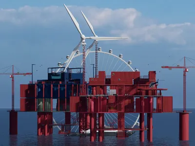 Old Creatures: Adaptive Reuse Architecture Reimagines an Oil Rig as a Sustainable Marine Community
