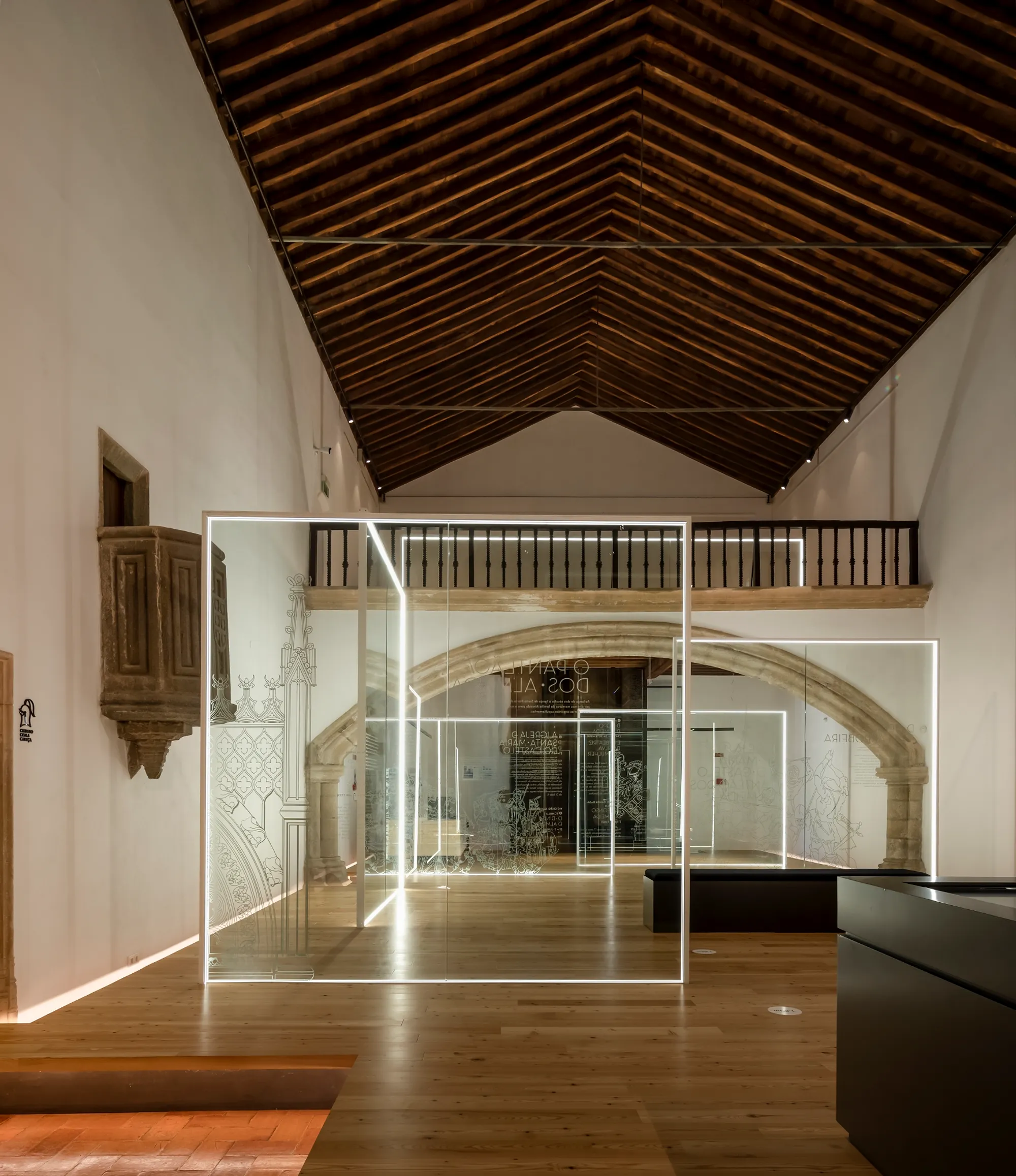 Spaceworkers Installs an Analog Augmented Reality Inside an 800-Year-Old Portuguese Church