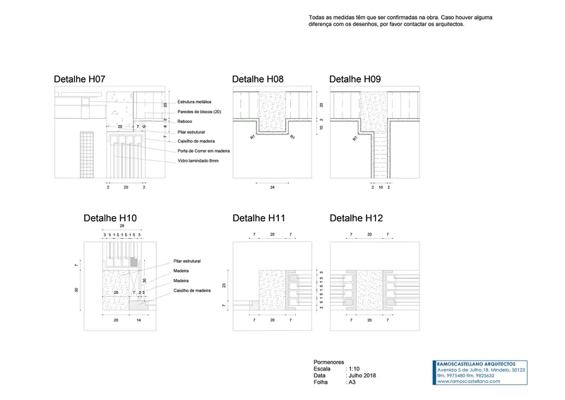 Construction detail drawings showing wall sections with timber joists and metal cladding assemblies