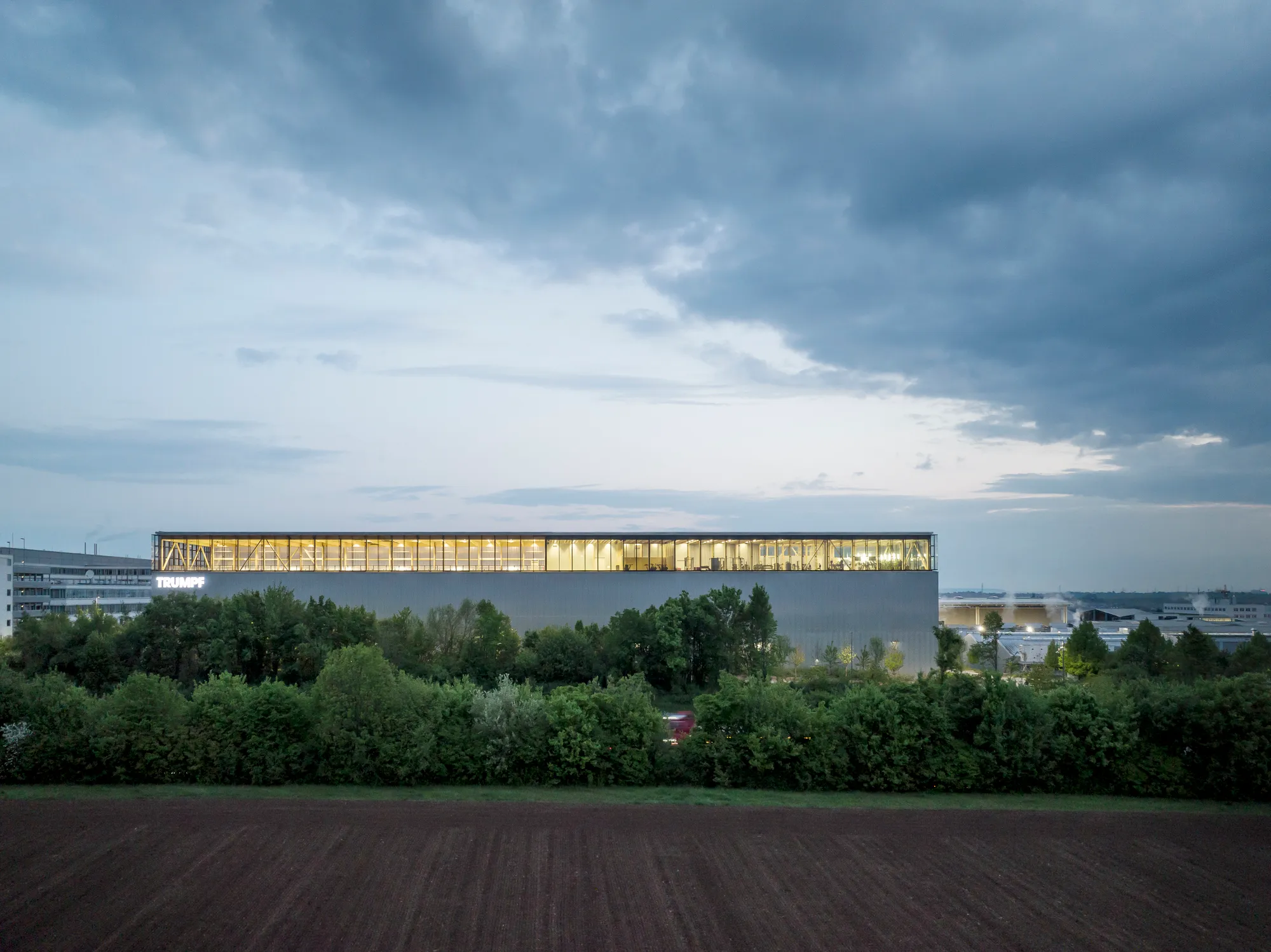 Barkow Leibinger Stacks a Timber Sports Center on Top of a Logistics Warehouse in Ditzingen