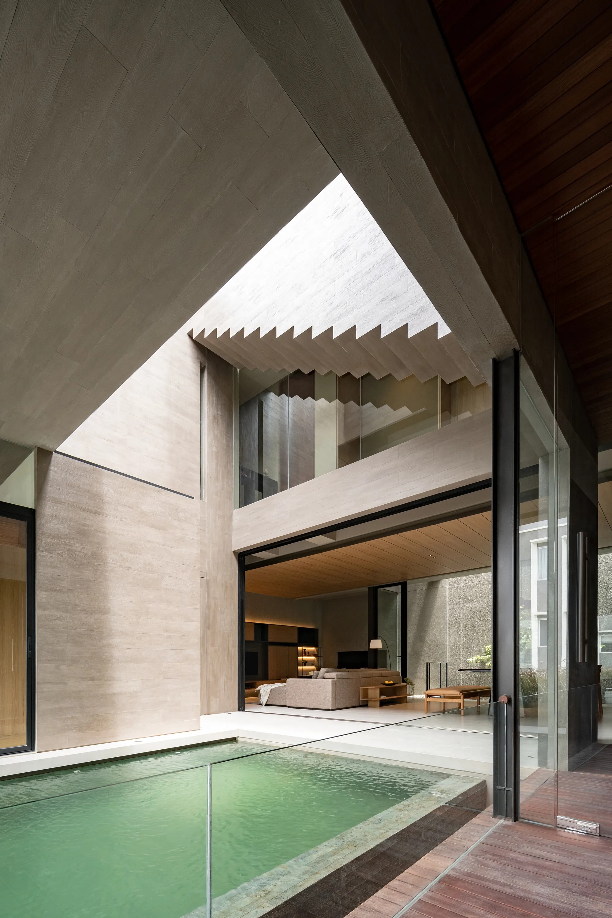 studiokian Carves a Private Courtyard World from a Dense Suburban Block in Indonesia