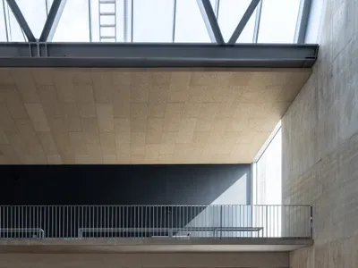 Tabuenca & Leache Stack a Sports Court Over a Pool in San Sebastián's Altza Neighborhood