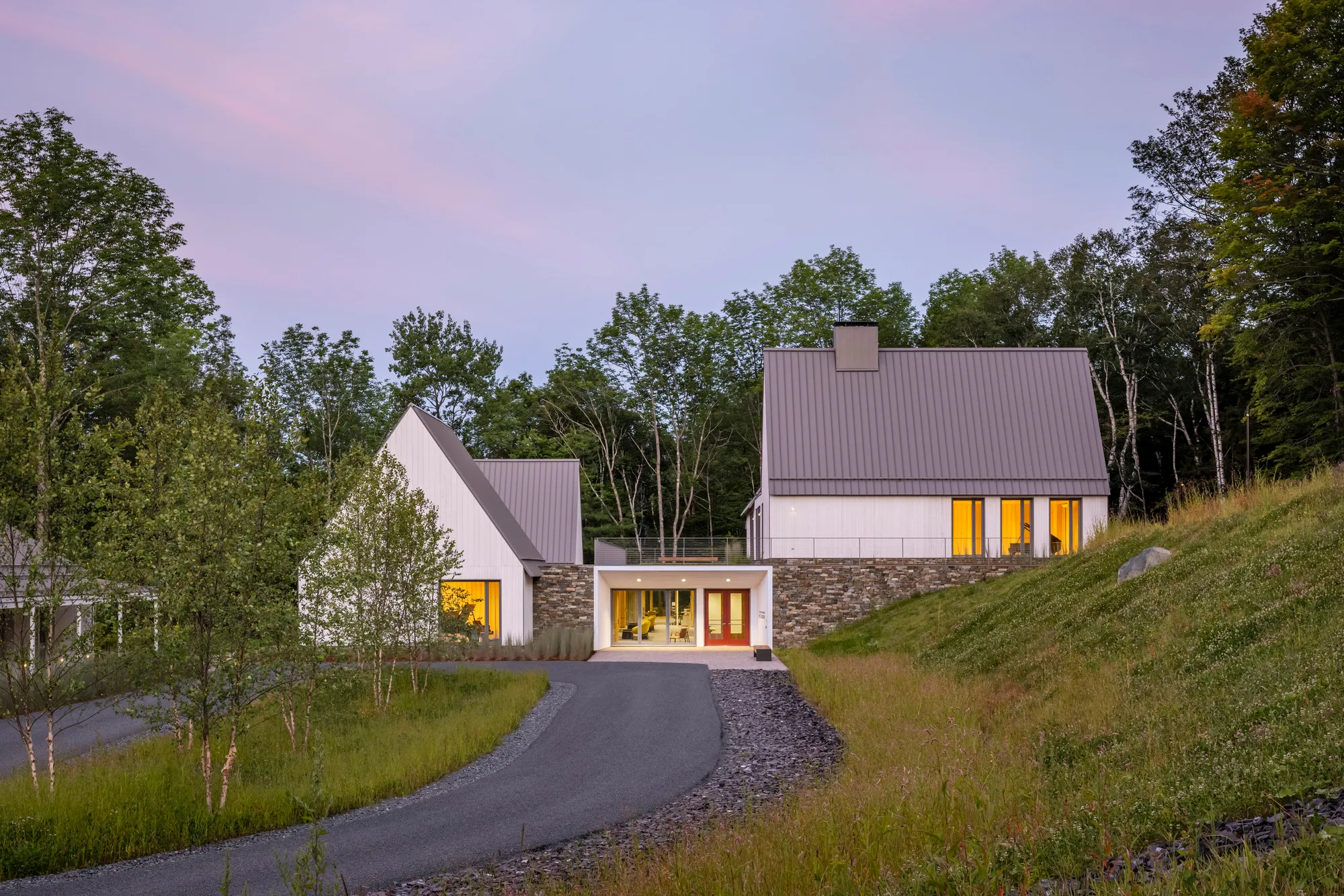 HGA Nestles a Cedar-Clad Music Building into the Vermont Hills at Marlboro