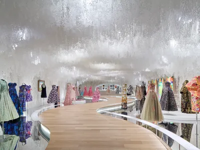OMA Wraps 75 Years of Dior in Washi Paper and Infinite Mirrors at Tokyo's MOT