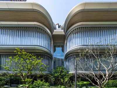 Foster + Partners Shapes a Petal-Form Gallery as the Cultural Heart of Shanghai's Changfeng District