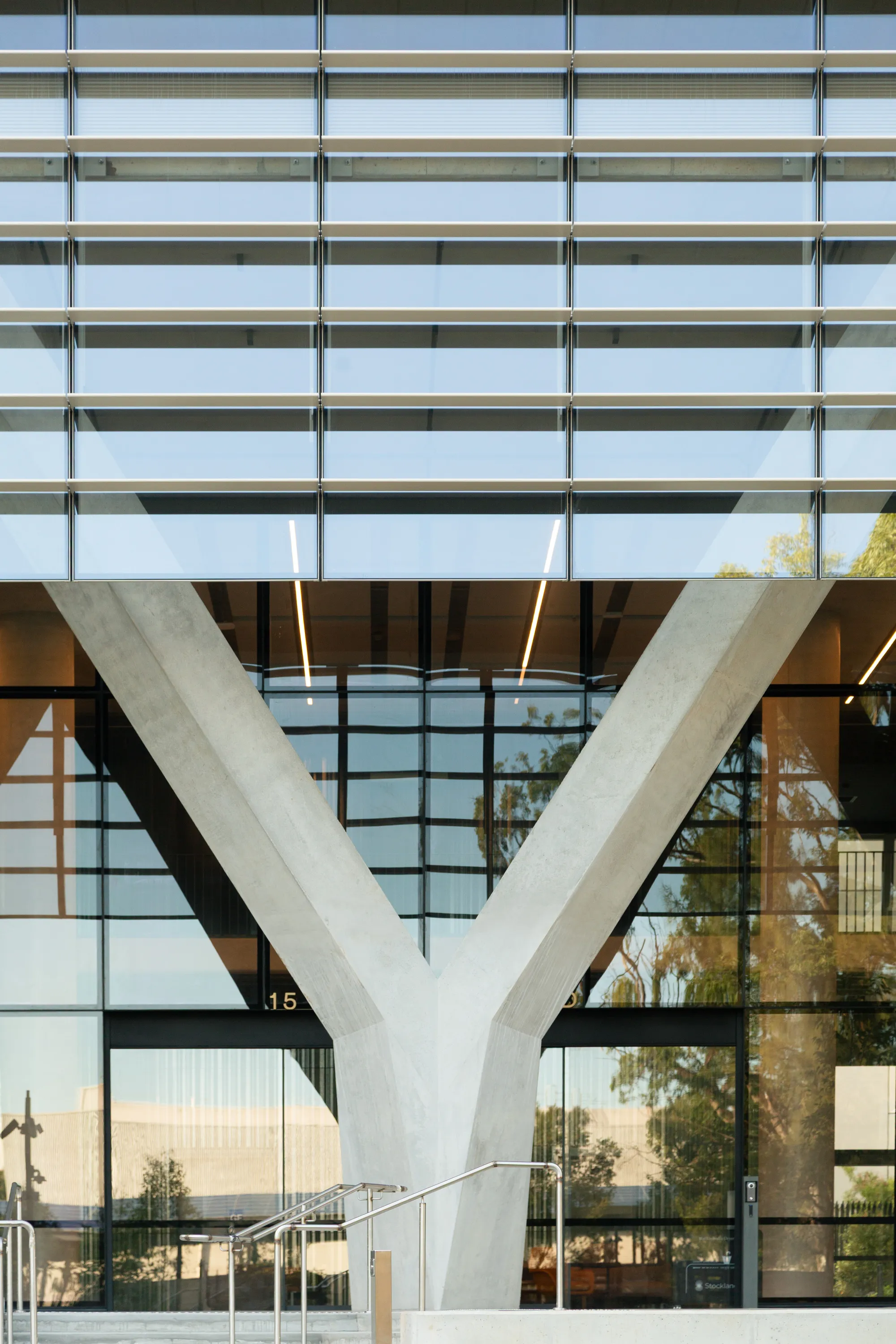 Choi Studio Lifts a Seven-Storey Office Above a Civic Colonnade in Sydney's Macquarie Park