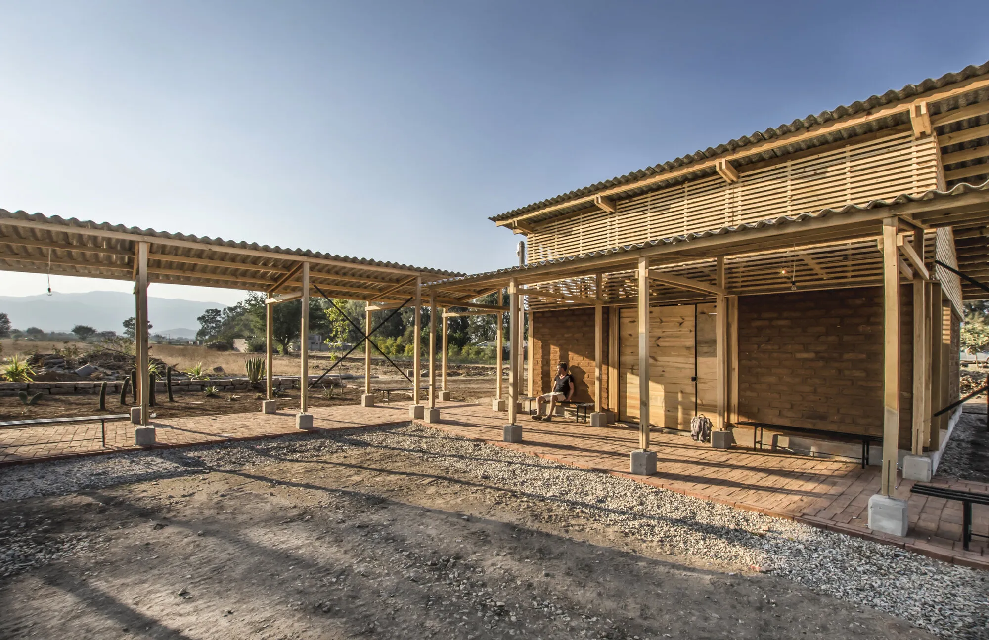 A Coalition of Students and Villagers Builds a Cultural Center in Oaxaca's Central Valleys