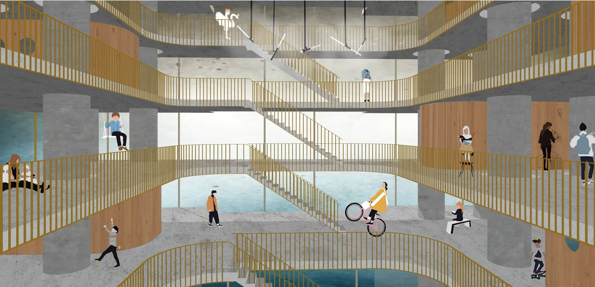 Adaptive Reuse Architecture Reimagines Offshore Oil Rigs into Cultural and Research Islands