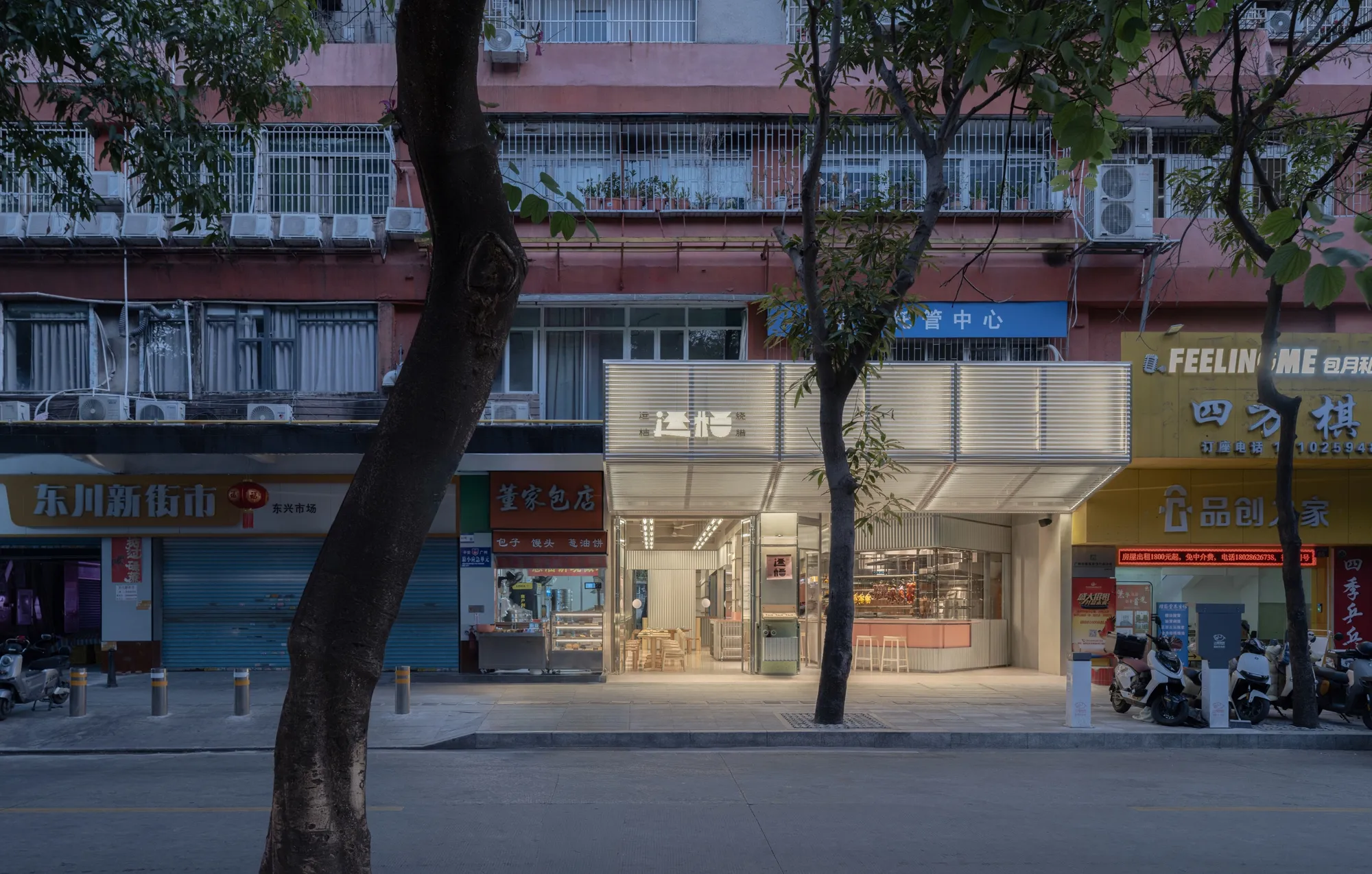 LUKSTUDIO Wraps a Guangzhou Roast Meat Restaurant in Corrugated Metal and Cantonese Memory
