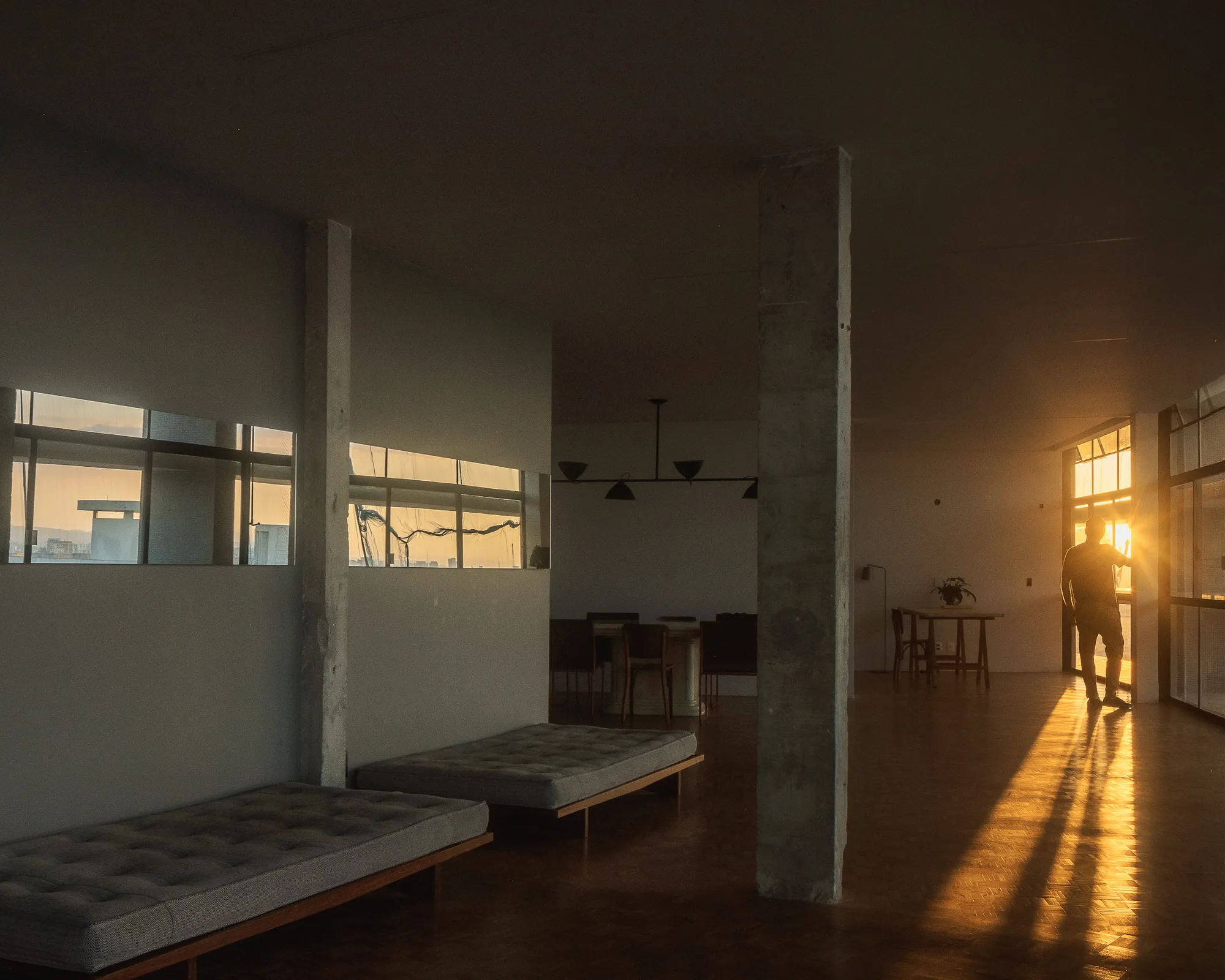 Sabiá Arquitetos and Trema Arquitetura Merge Two Units Inside Niemeyer's Copan into a 340 m² Apartment
