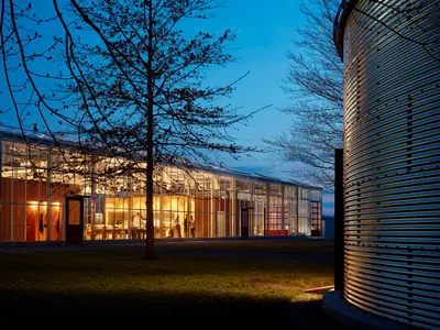 Wheeler Kearns Architects Grows a Working Greenhouse That Doubles as a Dining Hall on a Michigan Farm