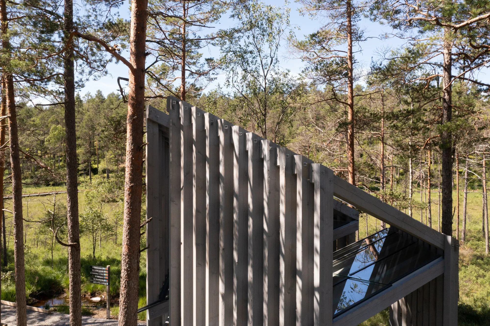Liljewall Plants a Hexagonal Timber Pavilion in Sweden's Largest Uninhabited Wilderness
