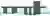 The image depicts a simplified illustration of a pier structure extending over water. The pier is su
