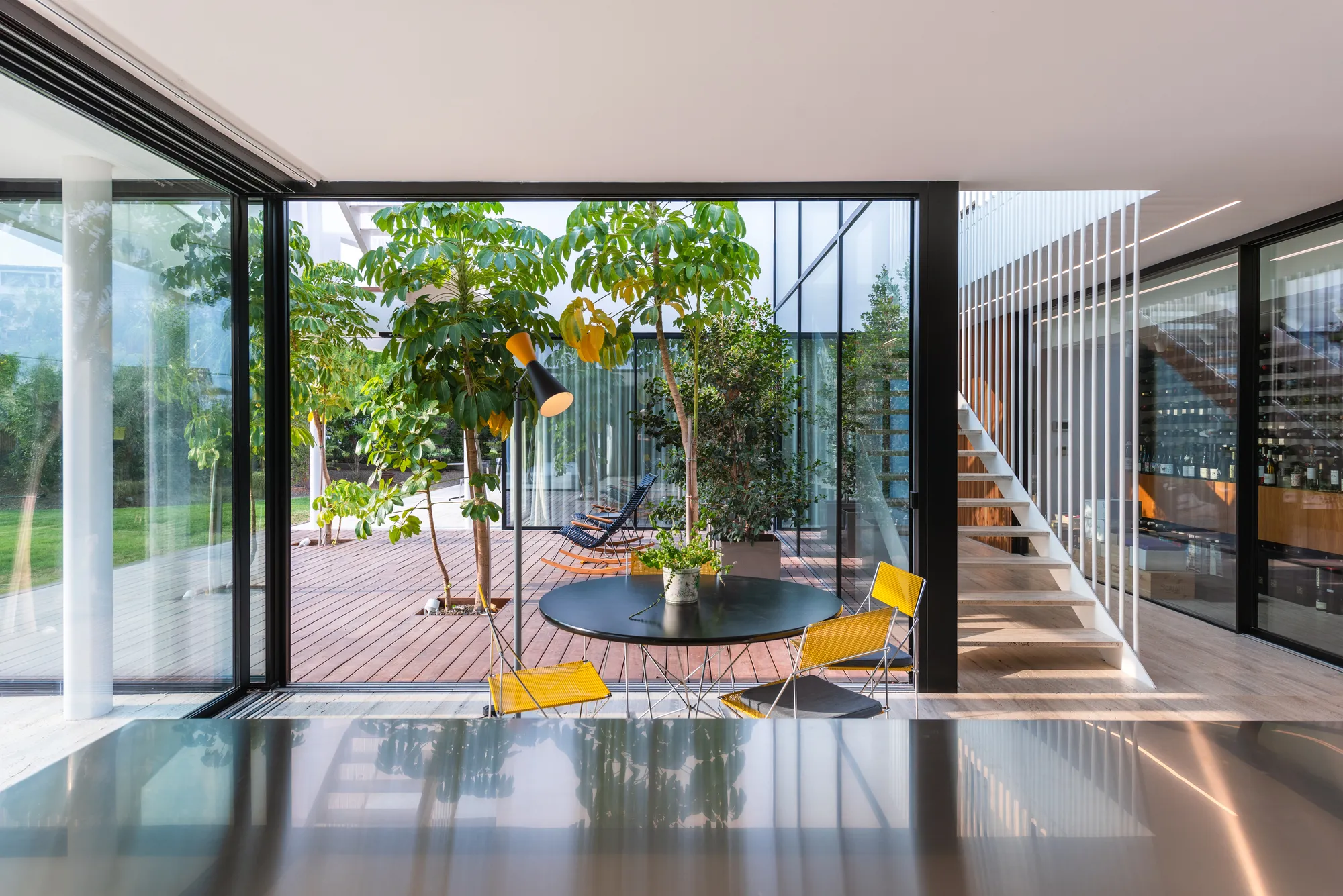 Christos Pavlou Architecture Builds Inward on a Barren Cypriot Plain with Three Courtyards