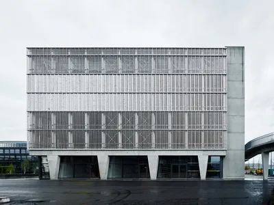 Hosoya Schaefer Architects Build a Timber-Clad Mobility Hub as Zug's Gateway to a Smart City District