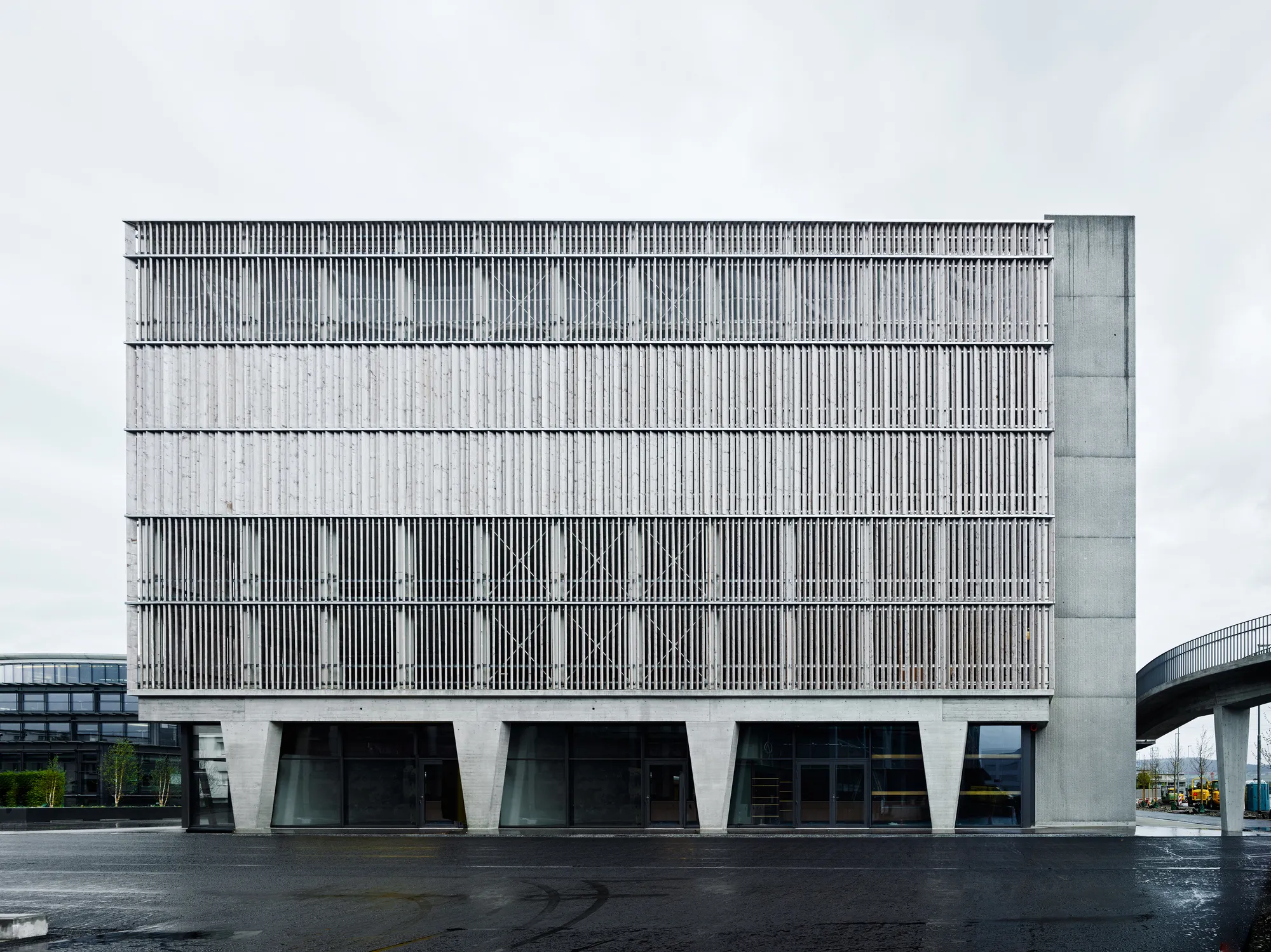 Hosoya Schaefer Architects Build a Timber-Clad Mobility Hub as Zug's Gateway to a Smart City District