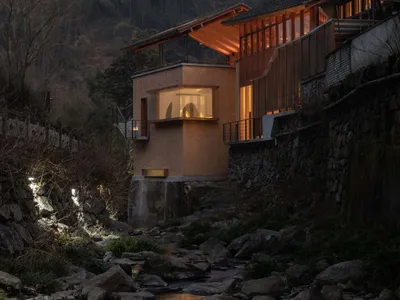 Shulin Architectural Design Converts a Village Power Station into a Riverside Restaurant in Ningbo