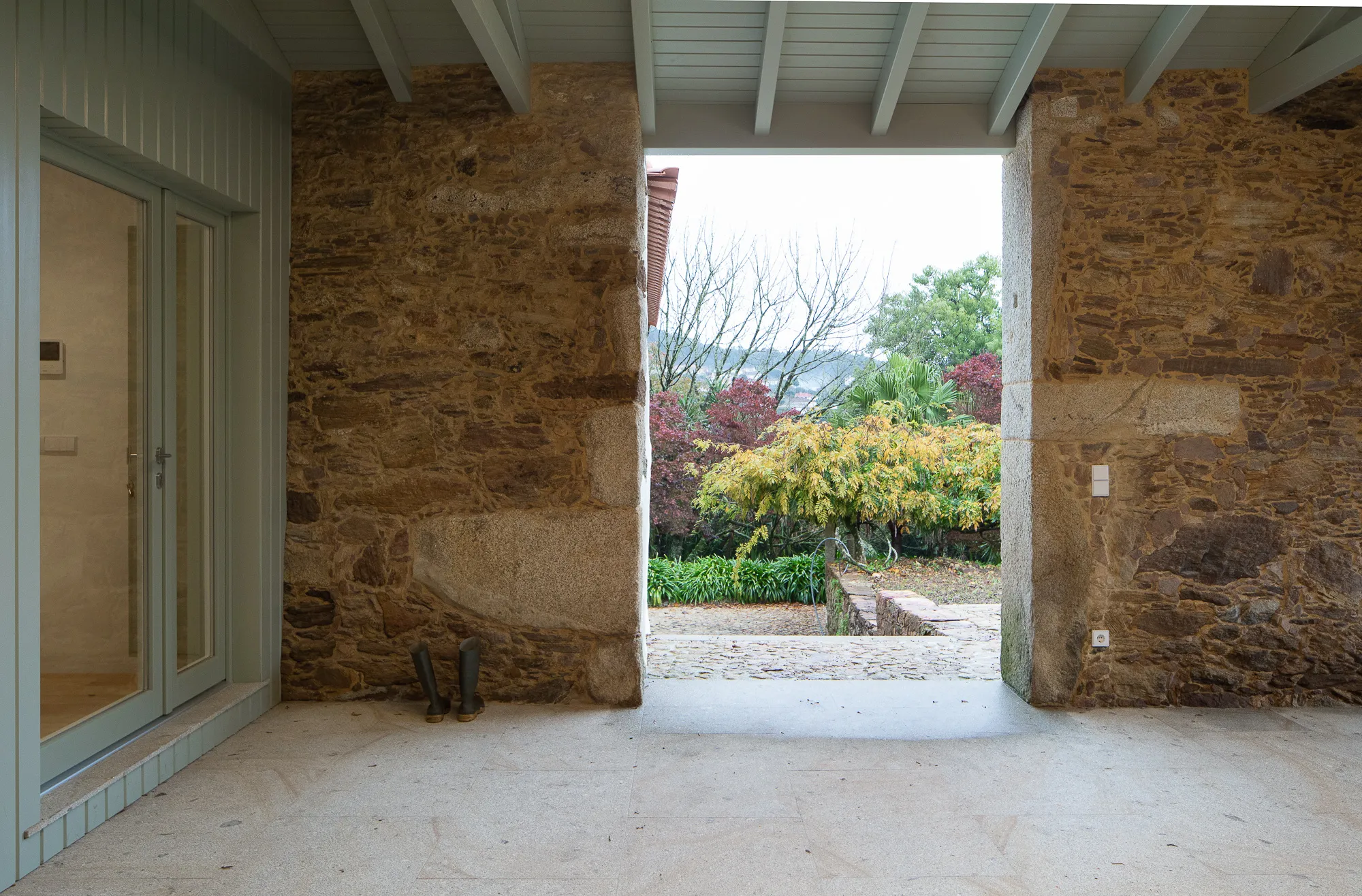 Pardo Converts a Portuguese Quinta Outbuilding into a Stone and Timber Family Home