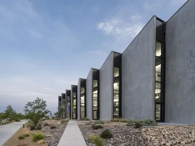 Perkins&Will and In*Situ Architects Carve a Desert Recreation Center from El Paso's Ancient Geology