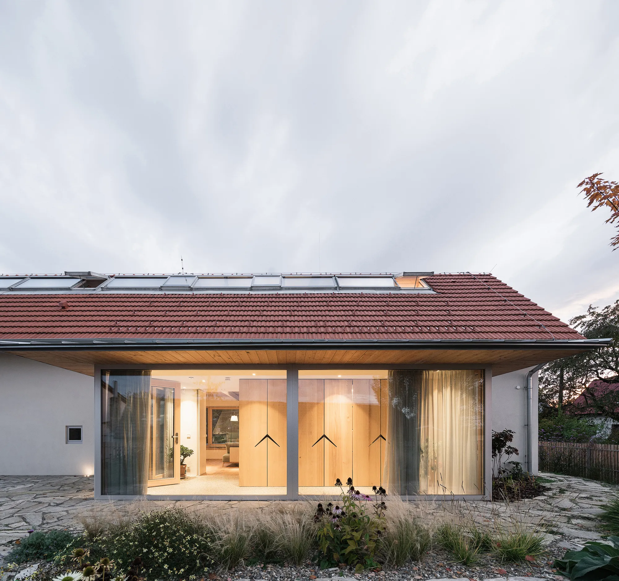 Martin Neruda Revives a Fire-Damaged Czech Village House with Concrete Ribs and Recycled Timber