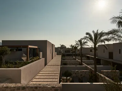 Mastrominas ARChitecture Builds a Stone Village Hotel on the Island of Kos