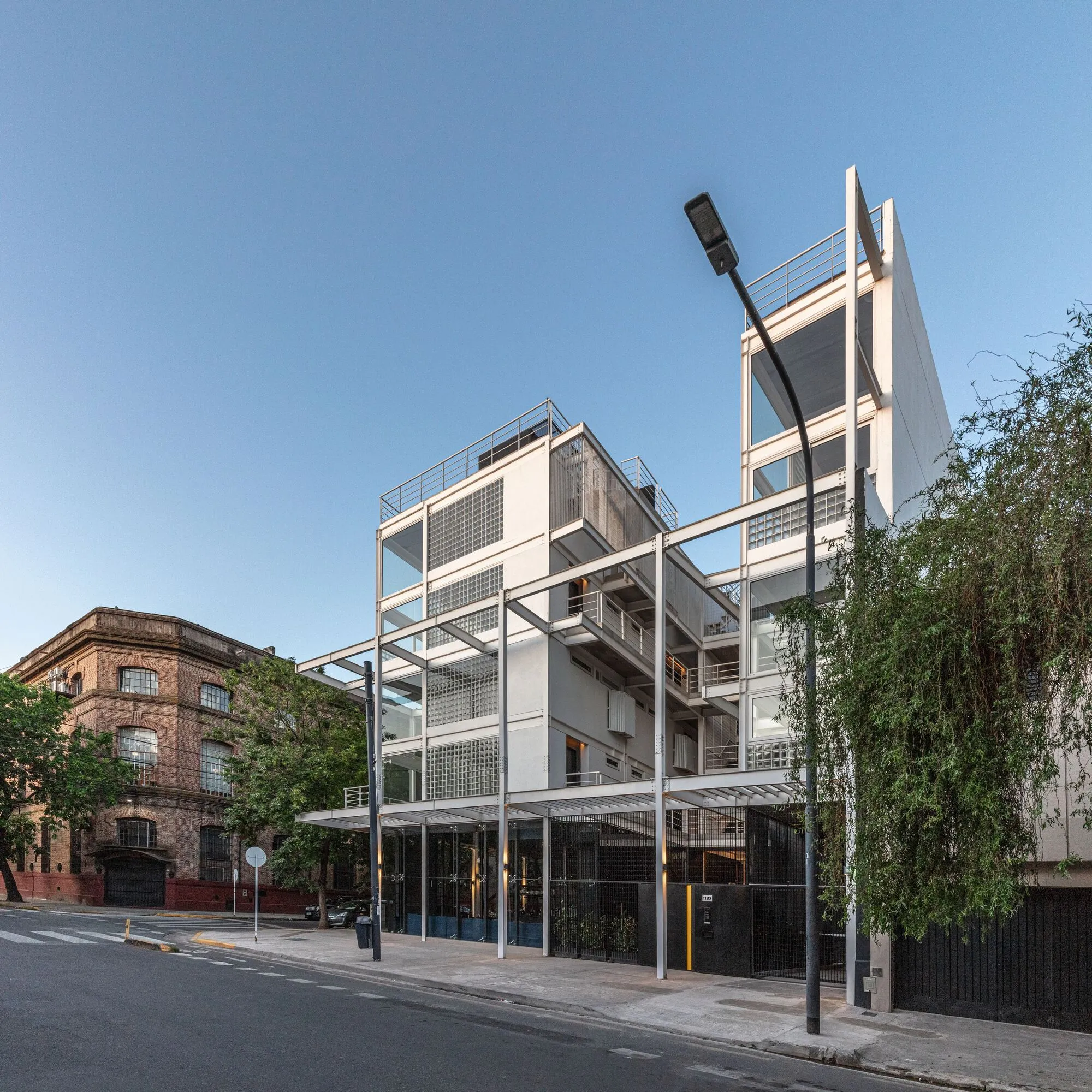 Hermanos Goldenberg Build a Steel-Framed Mixed-Use Block That Channels Buenos Aires' Industrial Memory