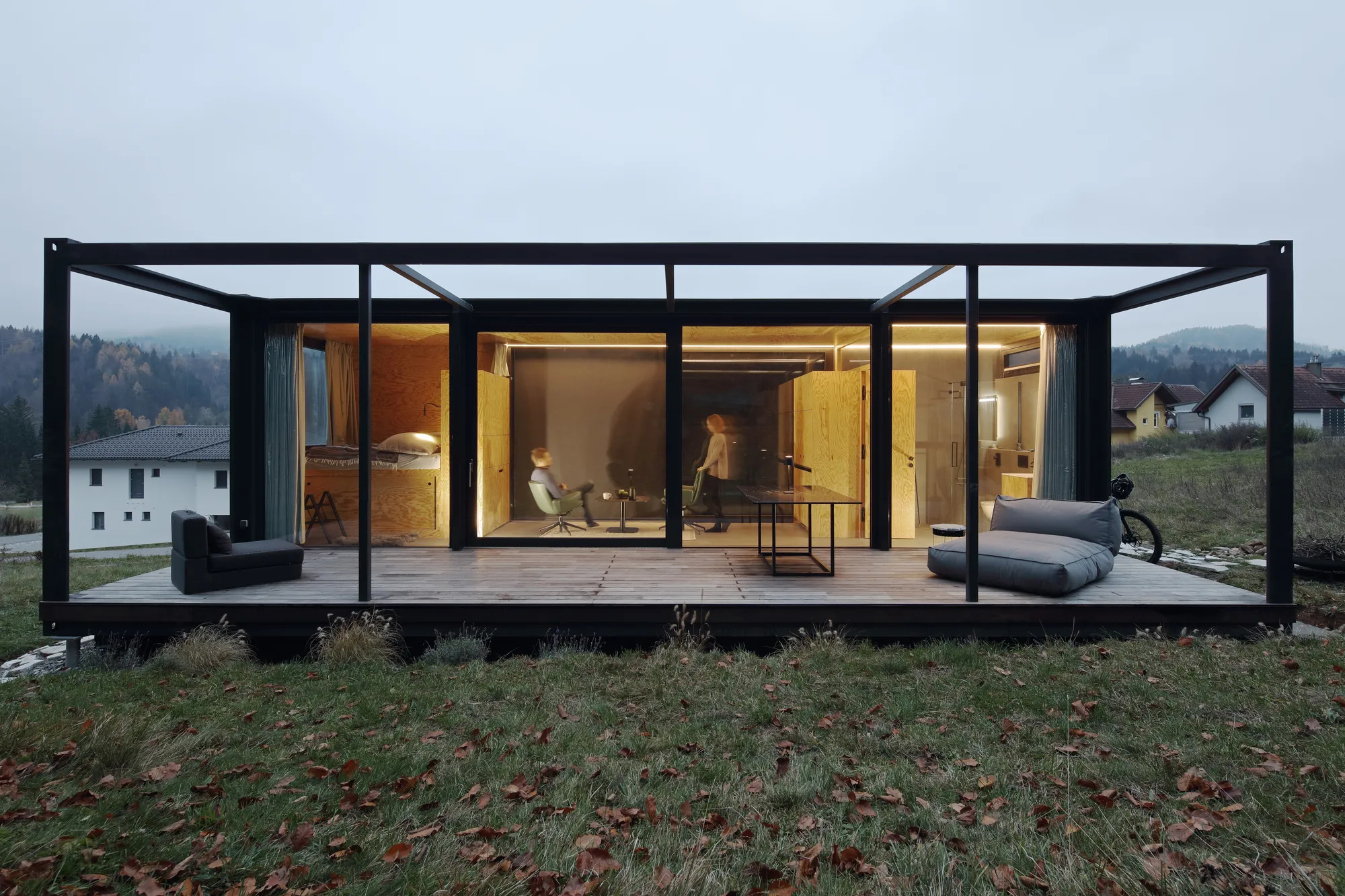 Christian Tonko Designs a 20 Square Meter Alpine Cabin That Can Vanish Without a Trace