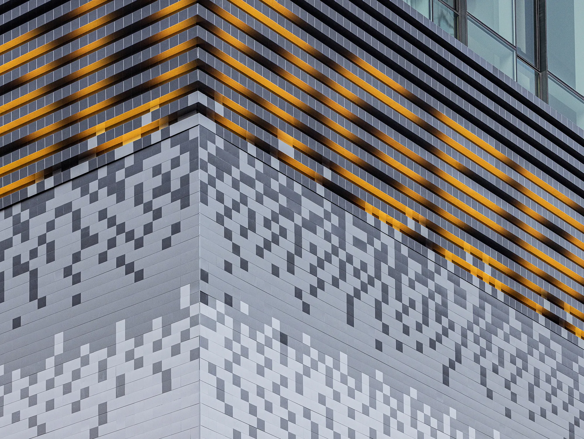 Betwin Space Design Wraps a Gangnam Burger Joint in Retro-Futuristic Chrome and Sunset Orange