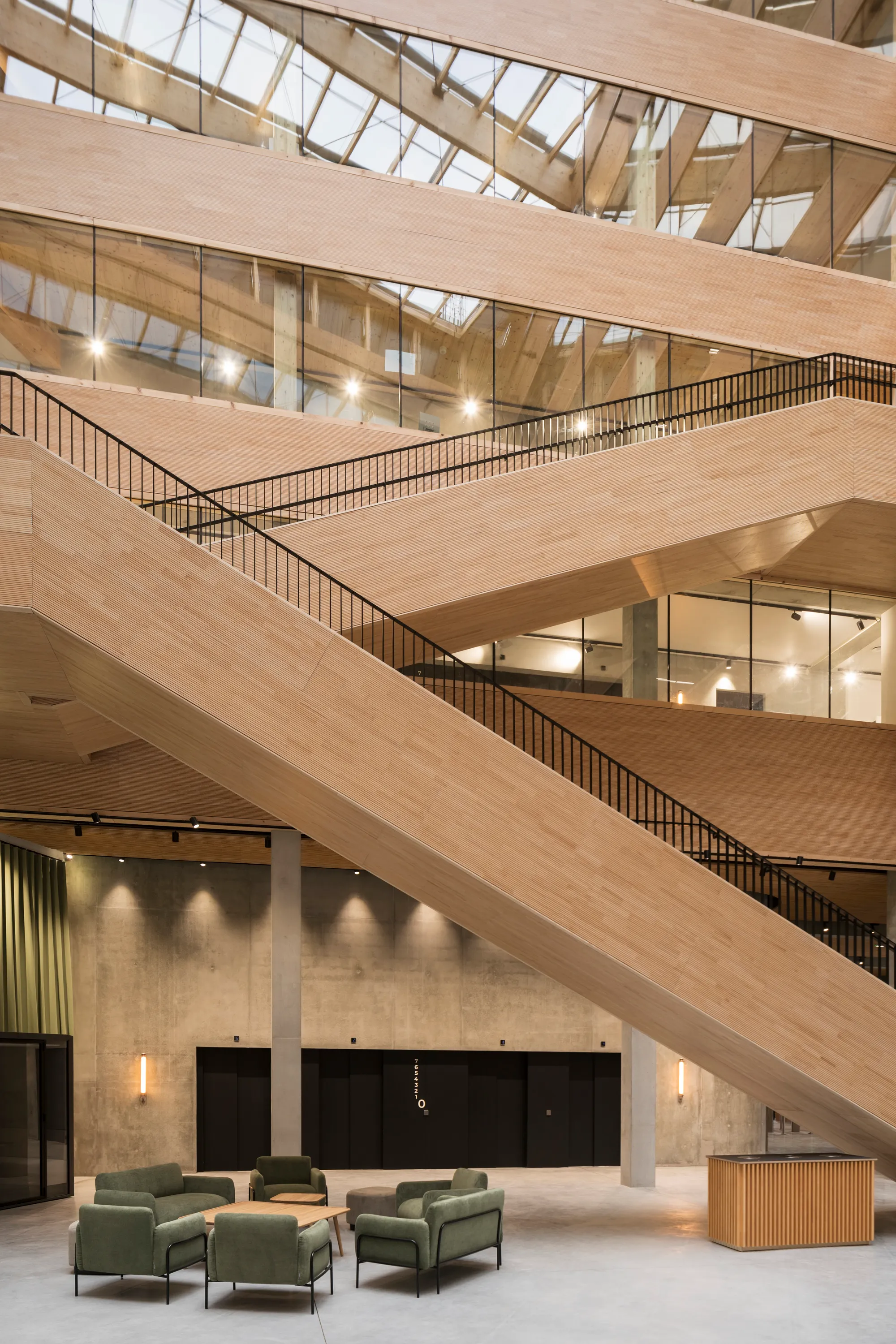 Baumschlager Eberle Wraps a Bioclimatic Timber Office in Copper on Nantes Island