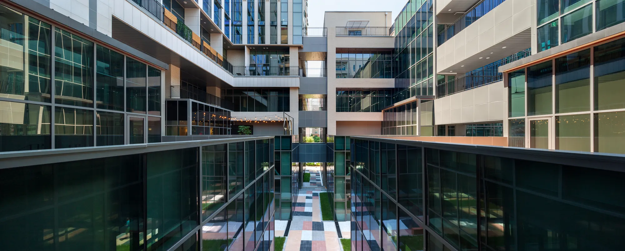 KARO Architects Splits a Korean Office Tower Around an Open-Air Courtyard Spine