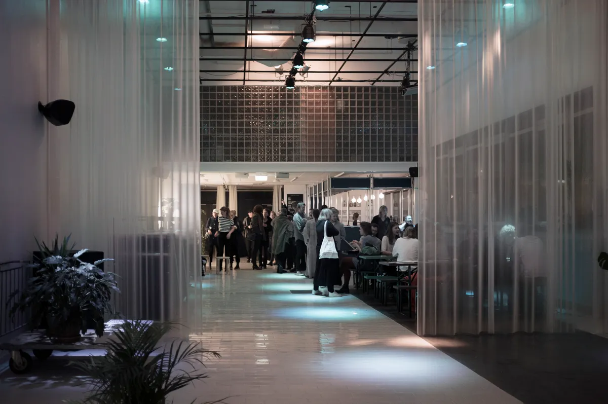 a-works and Kolab Arkitekter Turn Theater Gear into Furniture for an Oslo Foyer