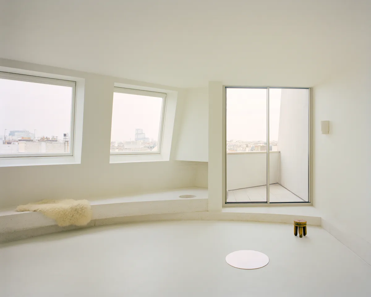 Clément Lesnoff-Rocard Turns a Parisian 80s Penthouse into a Study in Edges