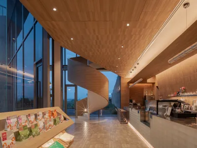 IDIN Architects Folds a Hillside into a Café and Public Viewpoint at Khao Yai