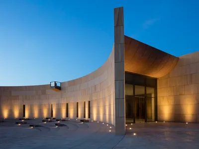 Dabbagh Architects Wraps a 4,000-Year-Old Tomb in Concentric Sandstone Walls in the Sharjah Desert
