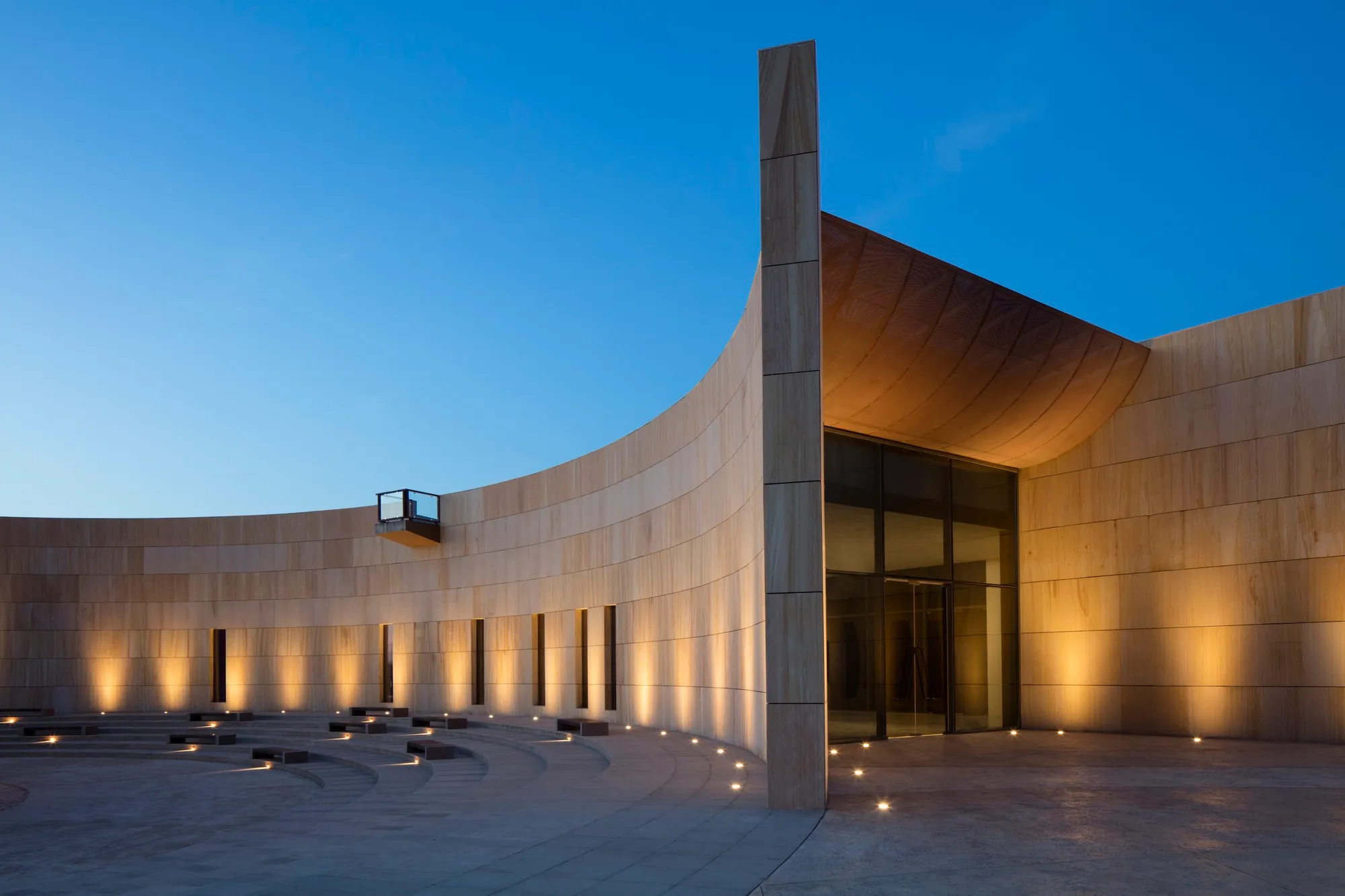 Dabbagh Architects Wraps a 4,000-Year-Old Tomb in Concentric Sandstone Walls in the Sharjah Desert