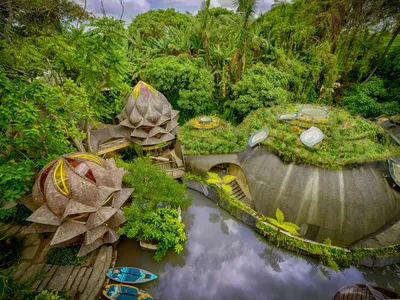 Inspiral Architecture Builds What May Be Southeast Asia's Largest Rammed Earth Resort in Bali