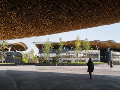 CSWADI Sculpts a Cloverleaf Pavilion for Chengdu's 2024 International Horticultural Exhibition