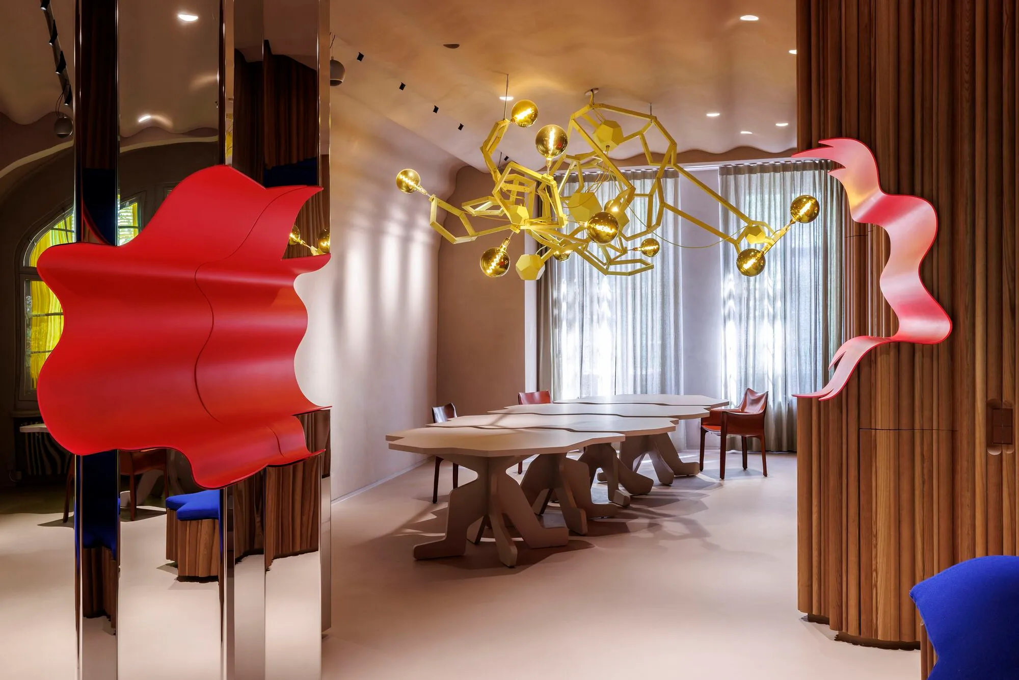 J. Mayer H. Architects Turns a 1900 Berlin Apartment into a Maximalist Color Laboratory