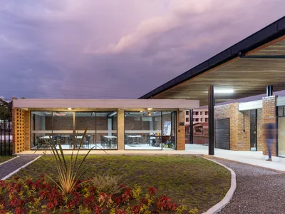 Side FX Arquitectura Wraps an Amazonian Day Center for the Elderly Around a Brick Courtyard