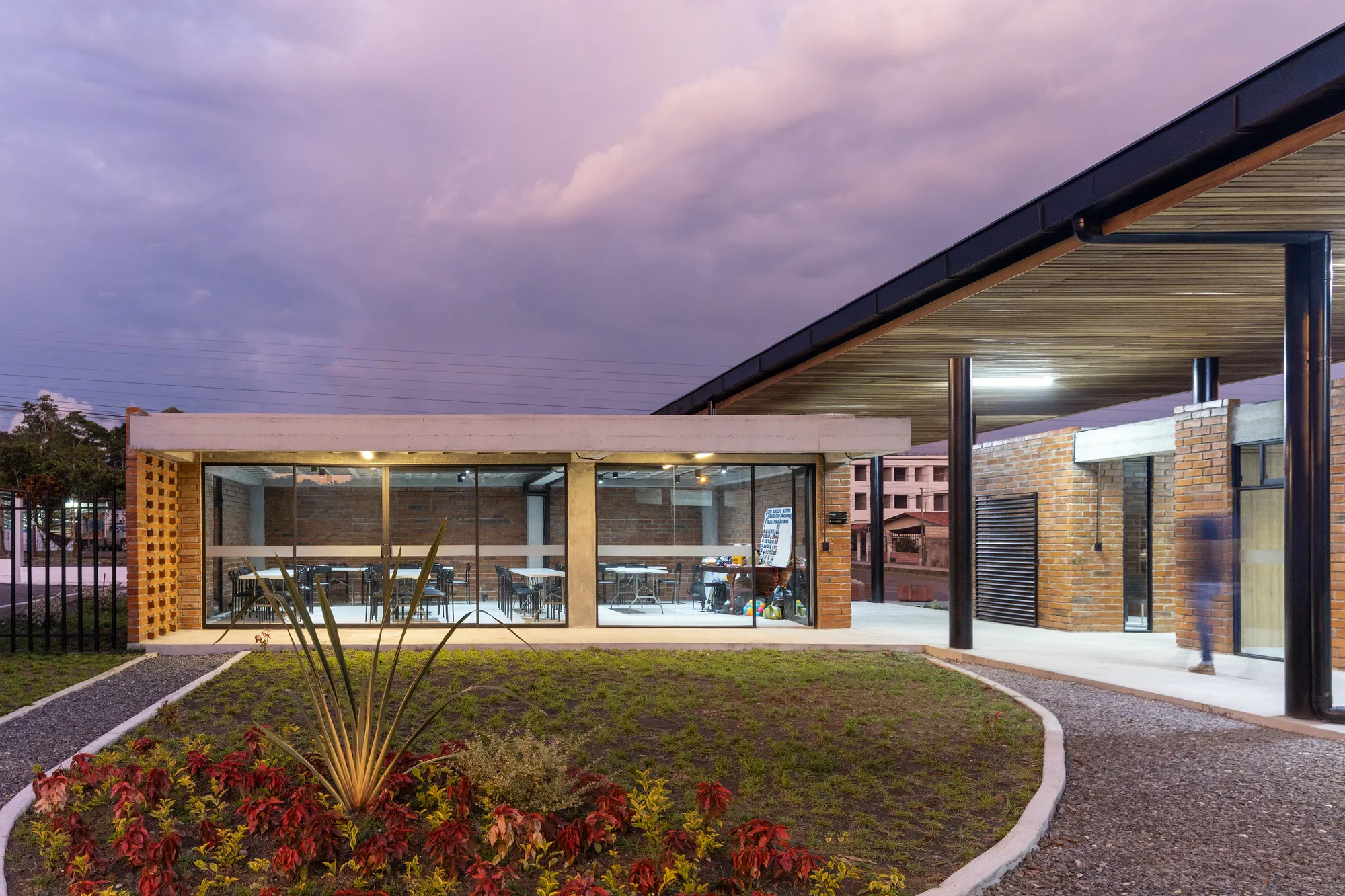 Side FX Arquitectura Wraps an Amazonian Day Center for the Elderly Around a Brick Courtyard