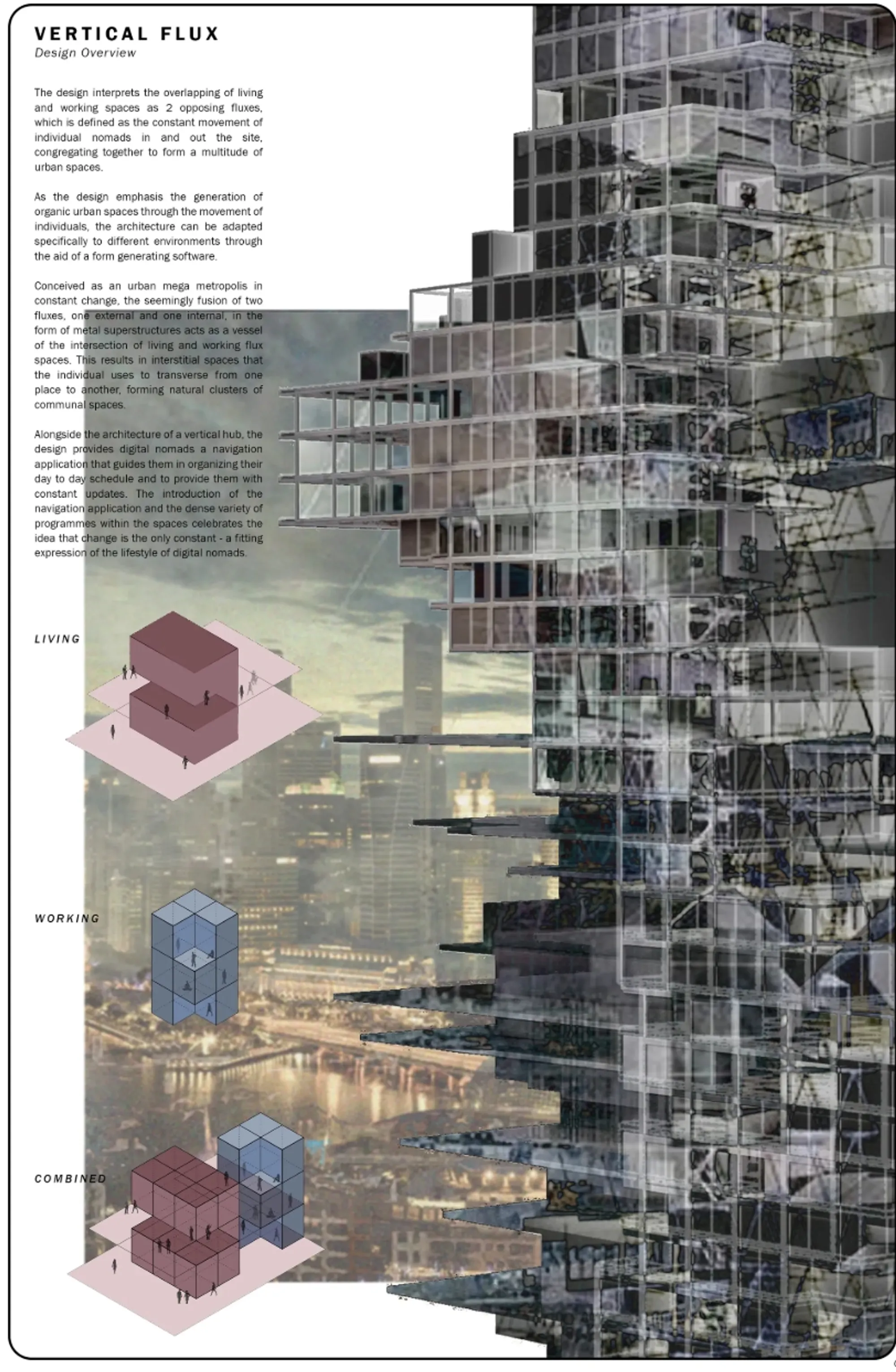 Vertical Flux: Modular Architecture Reimagines the High-Rise for Digital Nomads